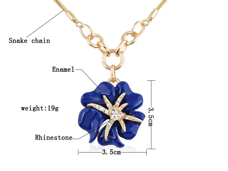 Европейская и американская мода 3p Золотая большая Роза Стразы ювелирные наборы