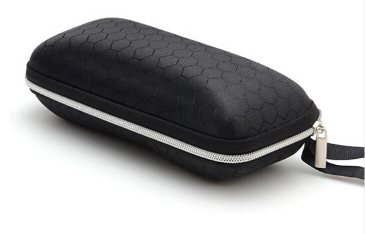 Новинка 2016 лидер продаж чехол для солнцезащитных очков из ПУ волокна на молнии