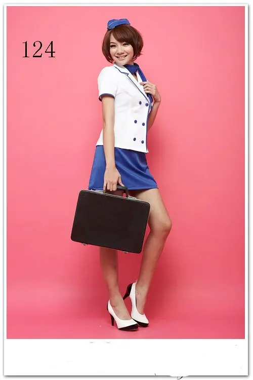 Женское сексуальное платье стюардесса на Хэллоуин карнавальный костюм для