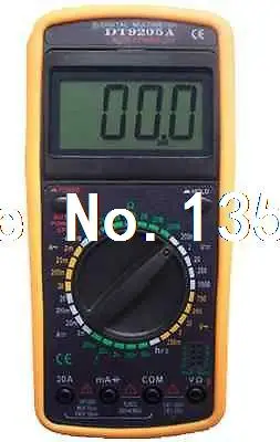 DT9205 Многофункциональный Вольтметр переменного тока постоянного Омметр