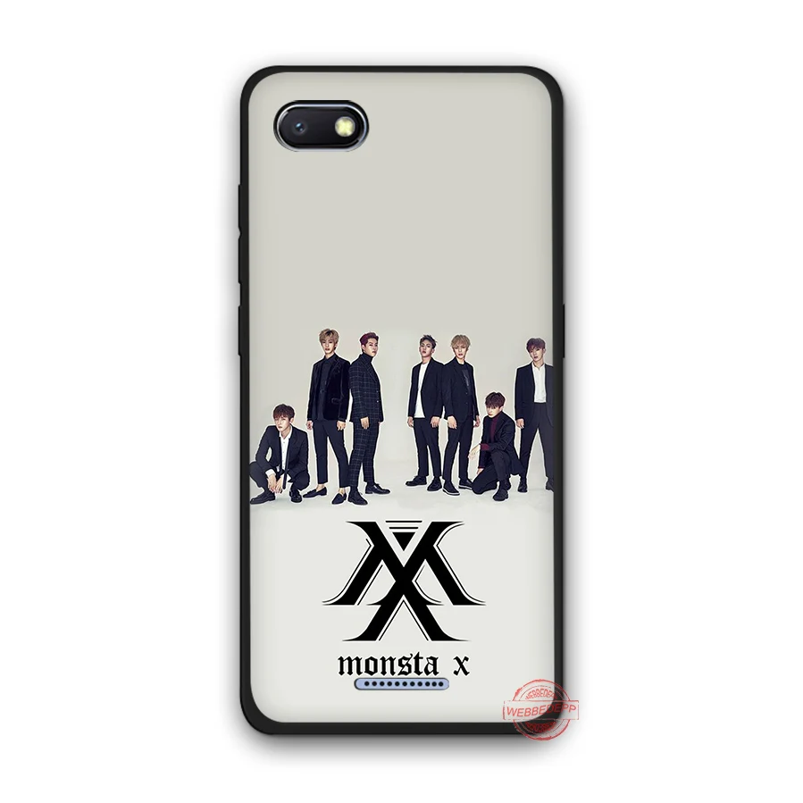 WEBBEDEPP Monsta X Band Soft Phone Case for Redmi Note 8 7 6 5 Pro 4A 5A 6A 4X Plus S2 Go Cases | Мобильные телефоны и
