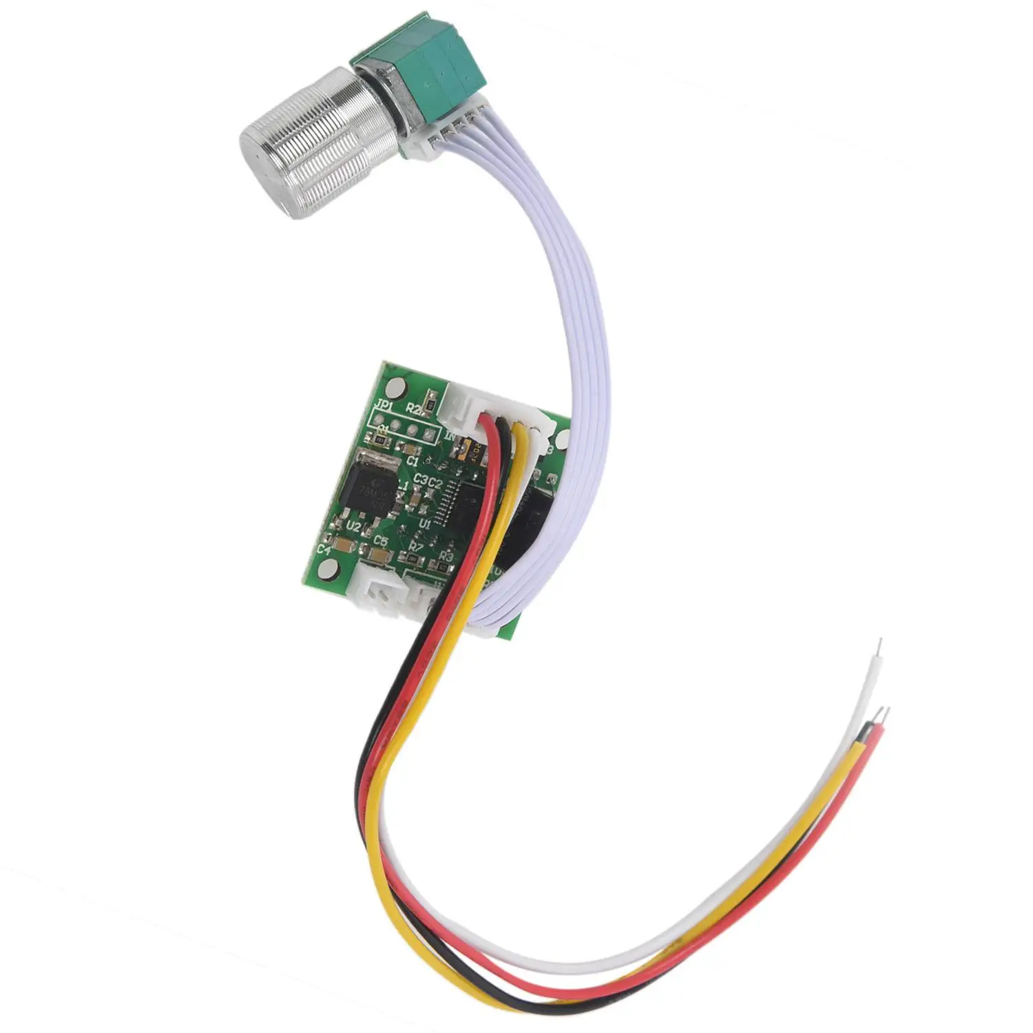 6V-28V 10A Motor Electronic Pump Fan Speed Control Module with Digital Display green | Обустройство дома