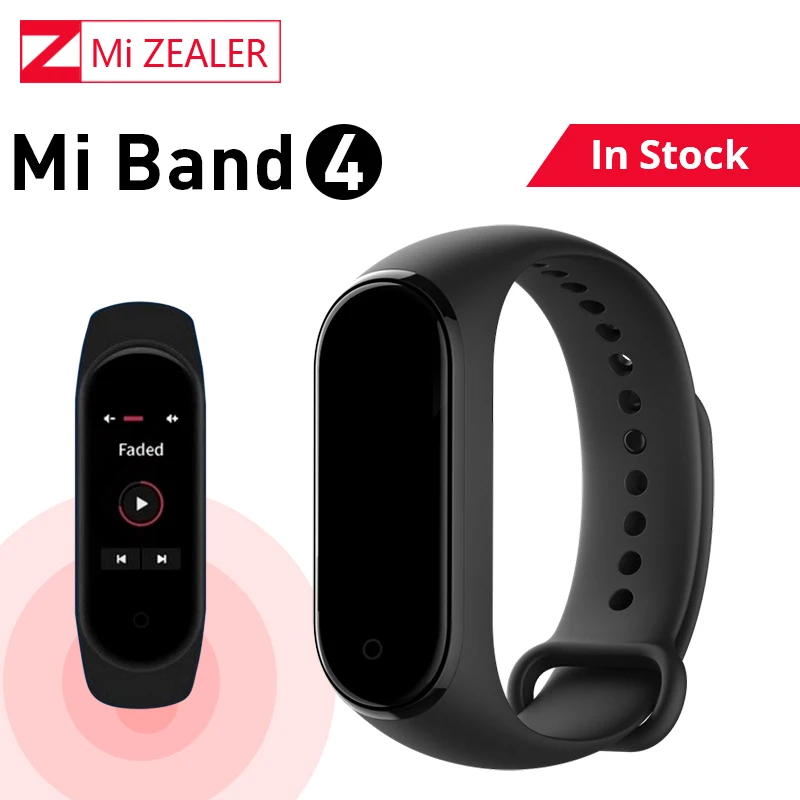 В наличии! Глобальная версия Xiaomi Mi Band 4 многоязычный смарт браслет 135 мАч Bluetooth 5 0