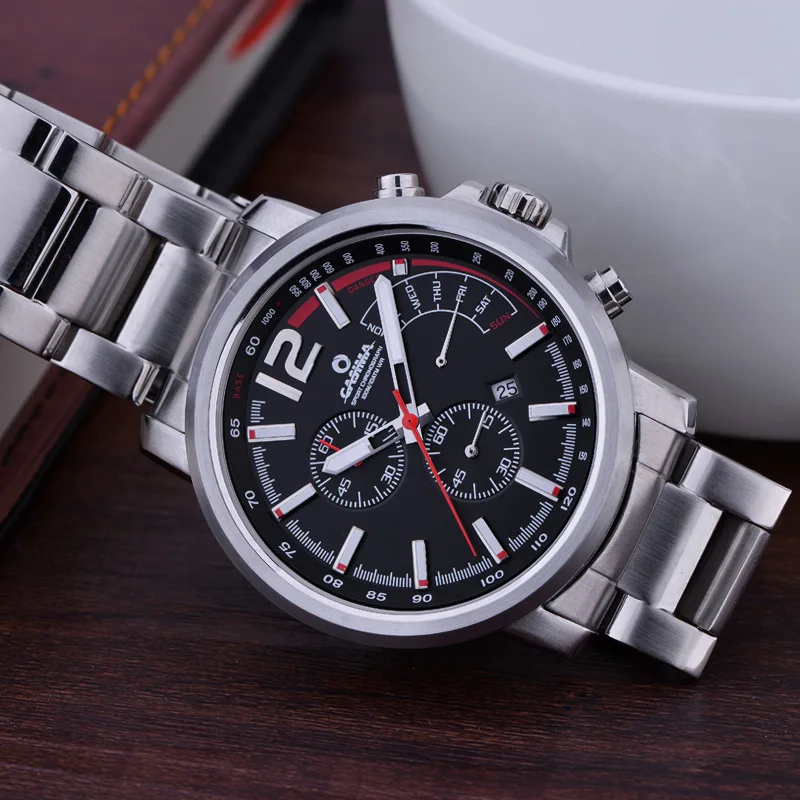 

New Luxury Brand CASIMA watches Men Casual charm Function Chronograph Sport Quartz Wrist Watch Luminous waterproof Reloj Hombre