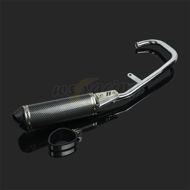 Выхлопная труба из нержавеющей стали для мотоцикла и система глушителя