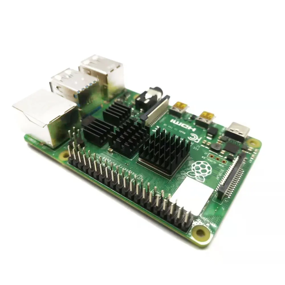 4 шт. для Raspberry Pi 4B алюминиевый радиатор кулер комплект для Raspberry Pi 4