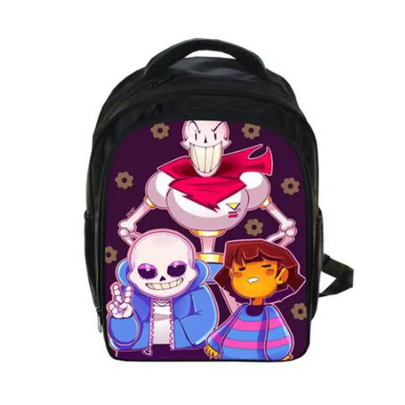 Рюкзак с принтом Undertale школьная сумка для студентов рюкзак мальчиков и девочек