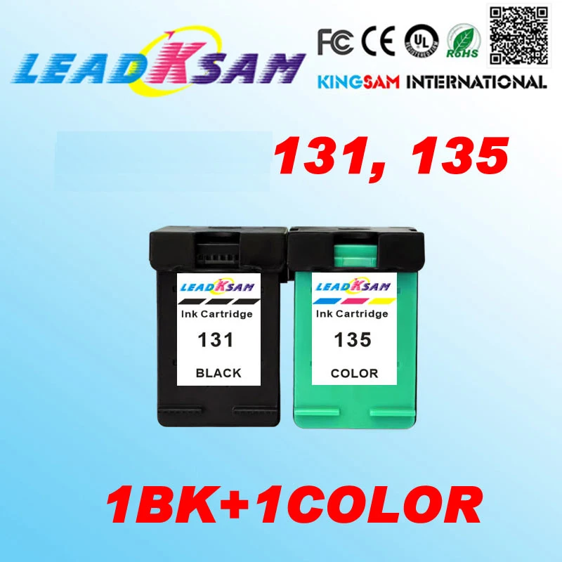 Картридж совместимый с hp131 135 C8765HE C8766HE для моделей 131 131XL 135XL Deskjet 460 5740 5940 6520 6540 2570 5743