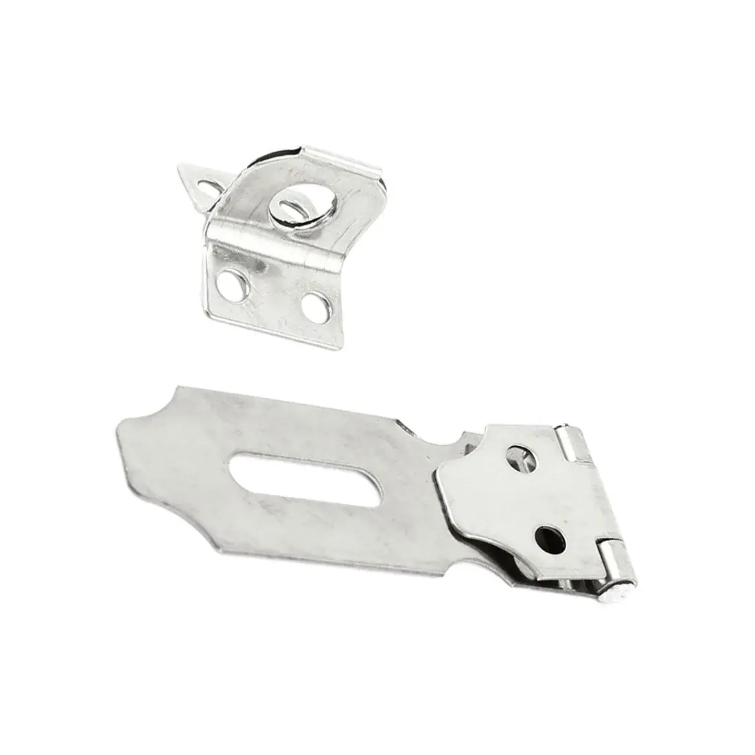 Cabinet compartment door lock stainless steel front 7.5cm long | Обустройство дома