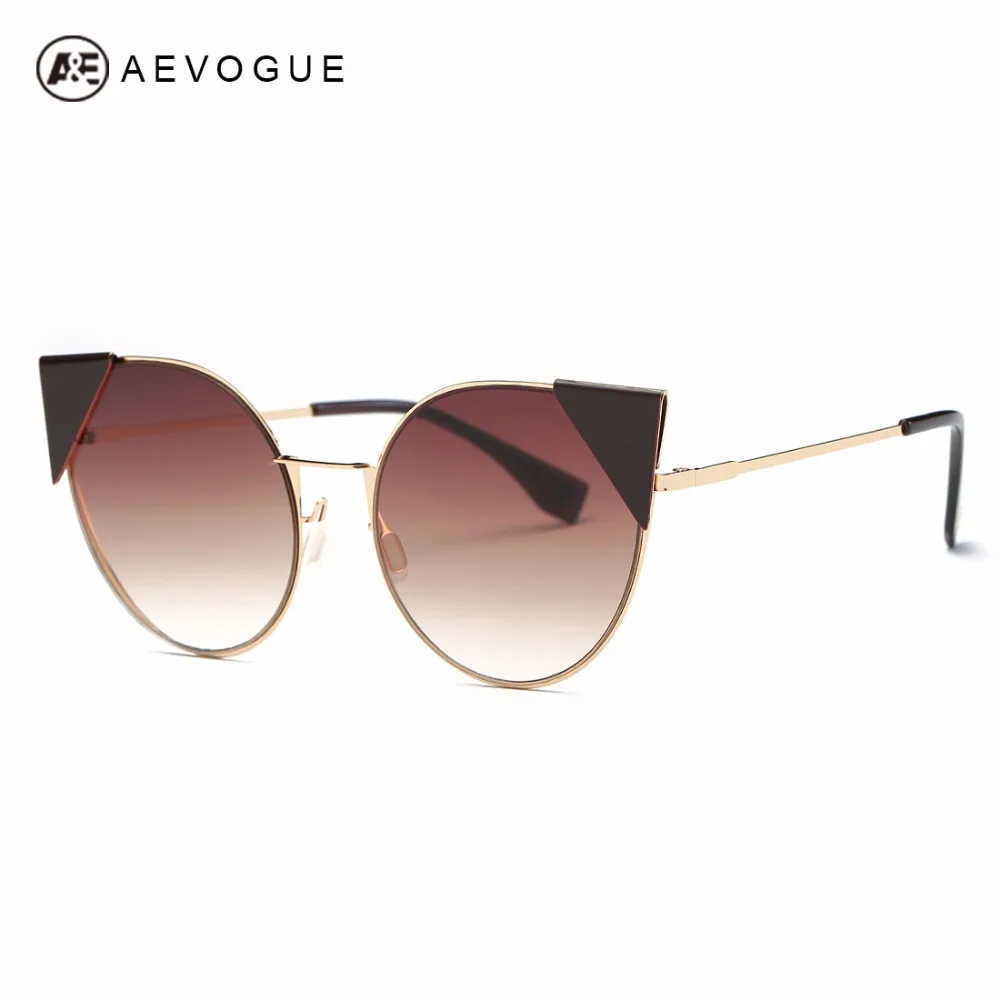 Солнцезащитные очки AEVOGUE AE0493 женские винтажные брендовые дизайнерские кошачий