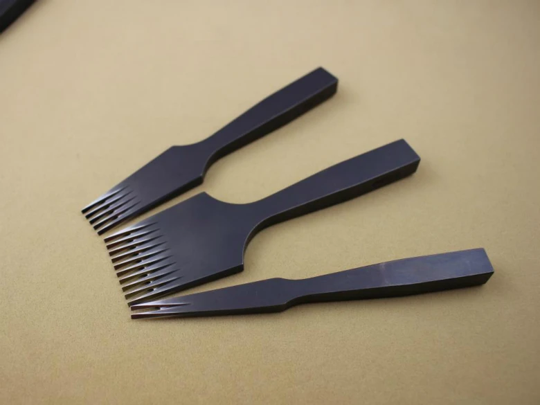 Ручная настройка алмазное долото полированные Пробойники для кожи инструменты