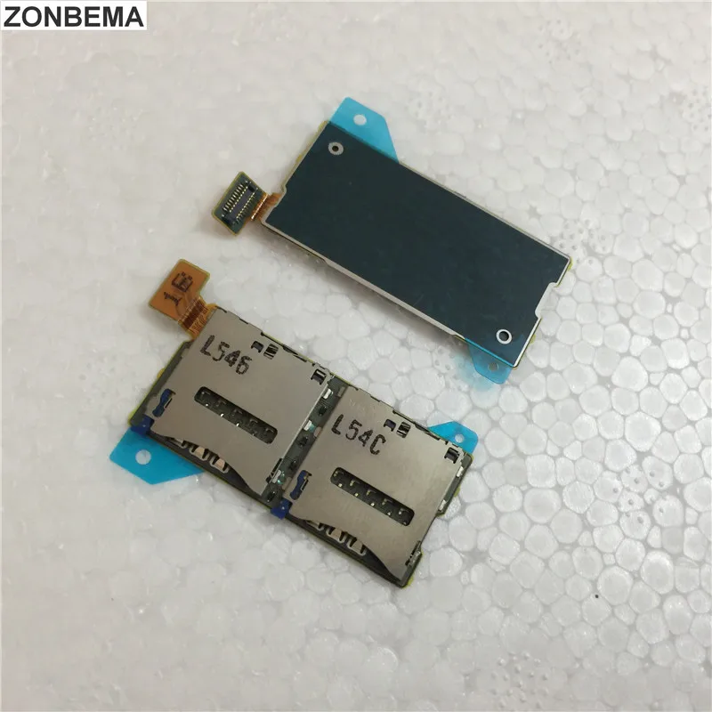 ZONBEMA 10 шт. для Sony Xperia T2 Ultra XM50H D5303 D5322 D5306 слот одной Sim-карты лоток держатель Гнездо