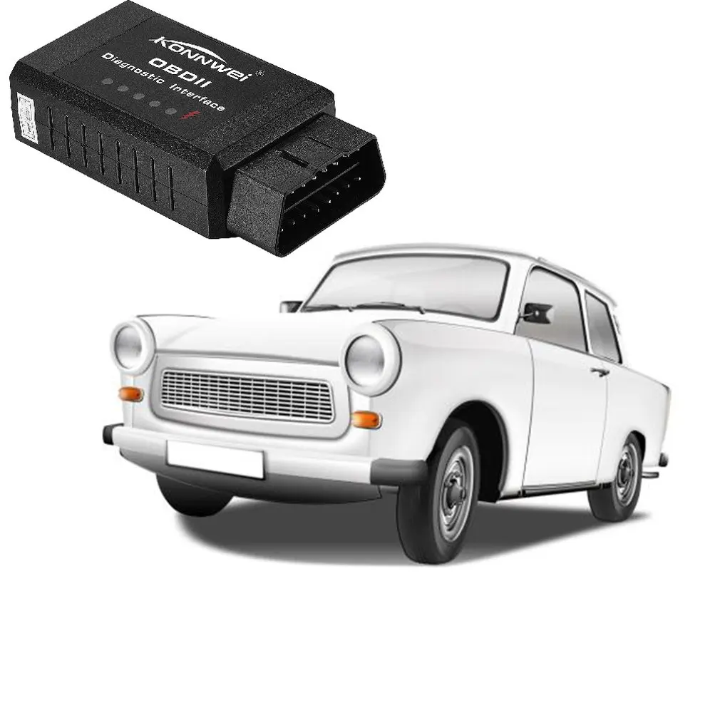 Высокая точность KW910 полный протокол ELM327 OBD2 Диагностический прибор для