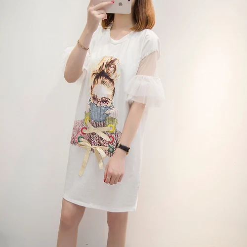 2018 летние Для женщин модные футболки короткий рукав 4xl 5xl Плюс Размеры