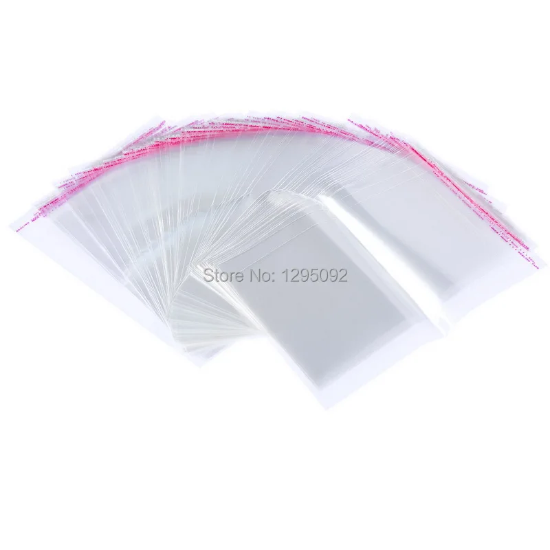 1500Pcs Clear Self Adhesive Seal Plastic Bags Pouches 15x24cm(Usable 15x21cm) Jewelry Display Packing Findings | Украшения и