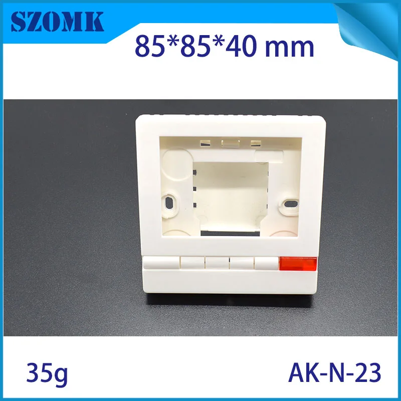 Пластиковый корпус szomk 85*85*40 мм проектный ЖК с датчиком влажности для печатных