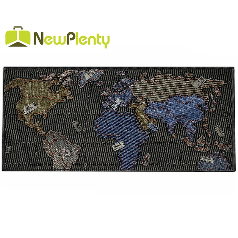 Большой XL игровой коврик для мыши Прошитые края водонепроницаемый широкий