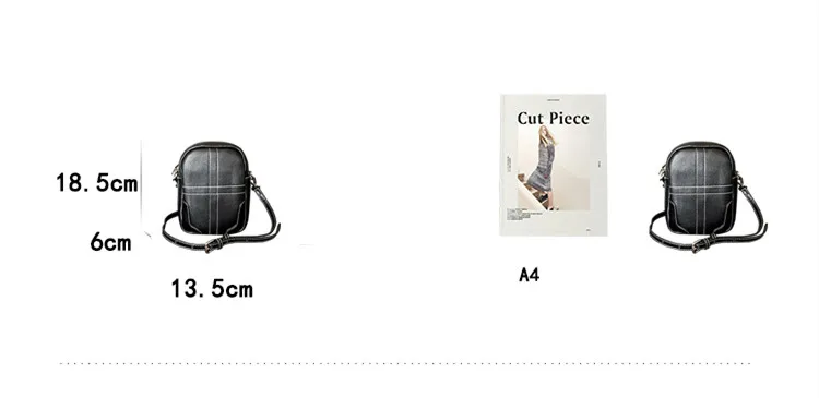 

2020 New Women's Genuine Leather Handbags Mini Mobile Phone Bag Female Small Crossbody Bag Women Shoulder Messenger Flap Bags