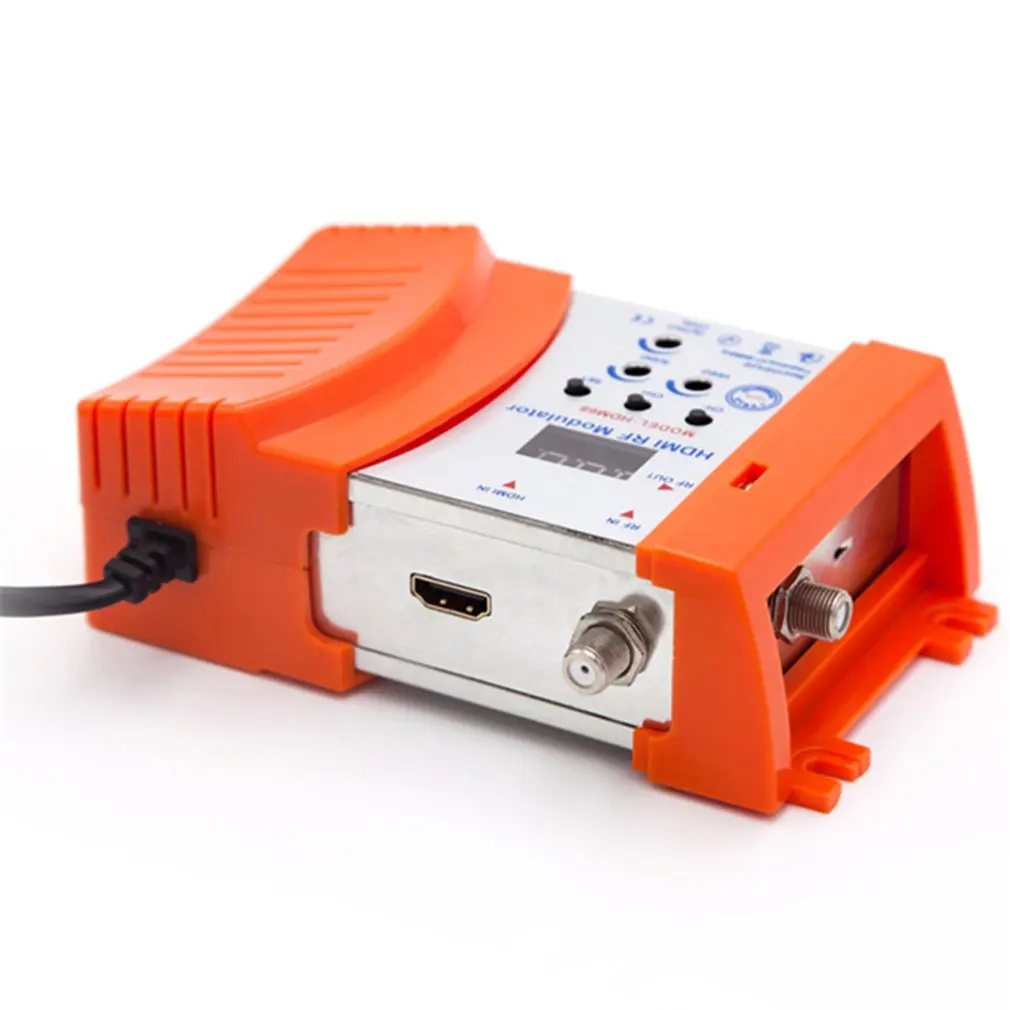 HDM68 модулятор цифровой RF HDMI-совместимый AV в преобразователь VHF UHF PAL/NTSC Стандартный