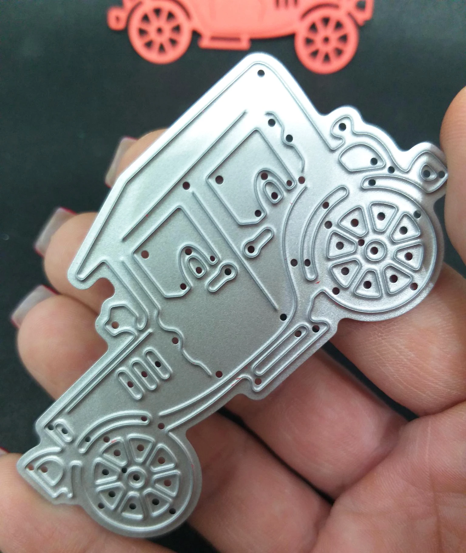 Металлические Вырубные штампы Классический трафарет для вырезания бумаги в