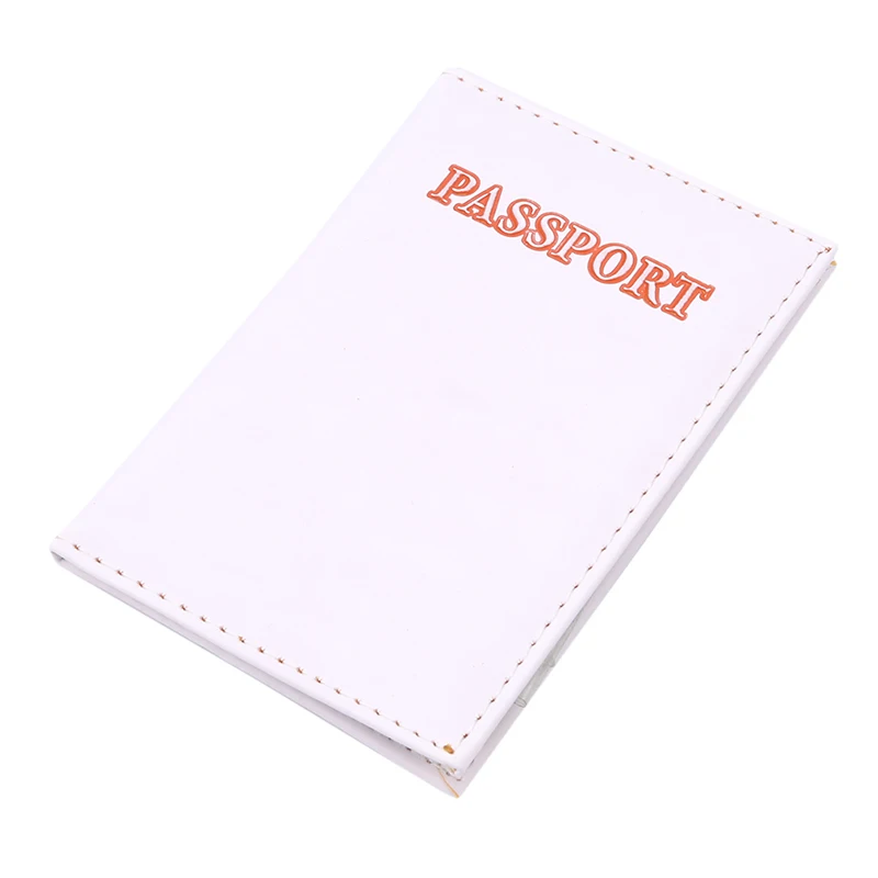 Soft Pu Leather Simple Travel Credit Card Holder New Holland Women Covers For Passport ID Document Bag | Багаж и сумки