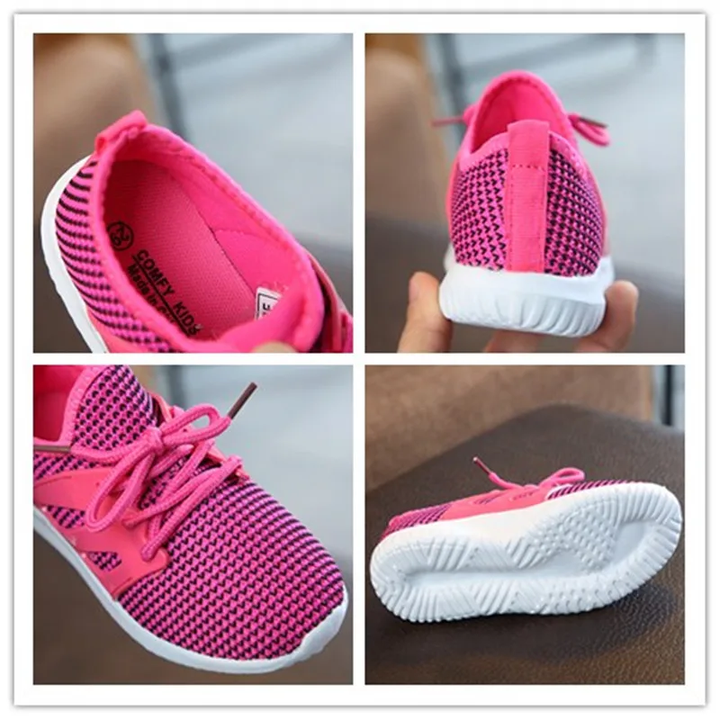 comfy kids new fashion casual shoes of the girls The spring and autumn period EVA sole net cloth boys sneaker baby | Детская одежда и