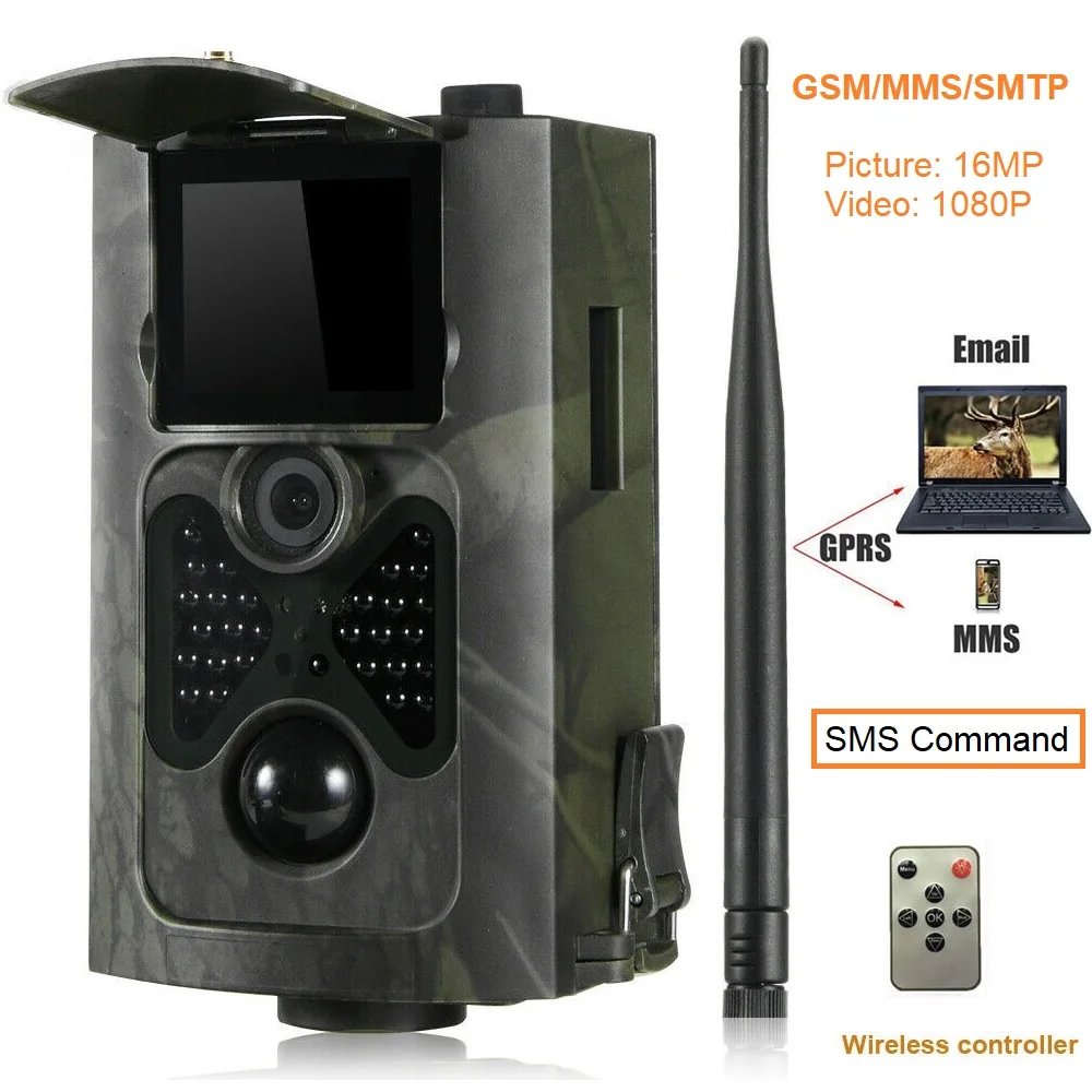2G целлюлярная охотничья камера MMS SMTP 940nm ночное видение SMS фото ловушки Trail s