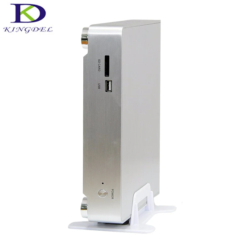 2017 kingdel немой вентилятор мини-ПК Core i5 4260u Dual HD Графика 5000 HDMI VGA USB 3.0 sd карты Win 7/8/10