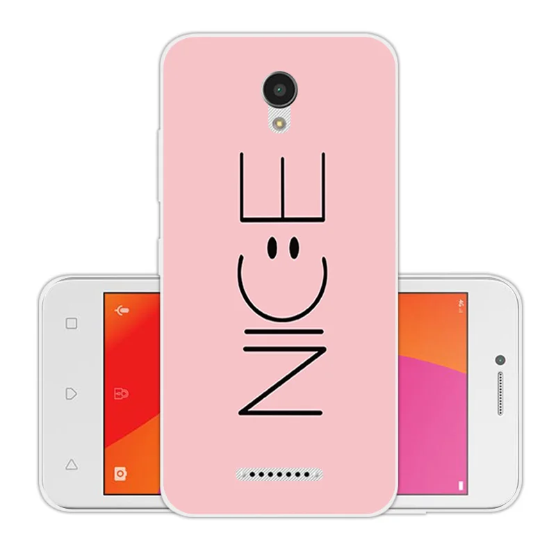 Чехол для Lenovo A1010a20 4 5 дюйма мягкие чехлы из ТПУ телефона A Plus A1010 a20 A2016 силиконовая