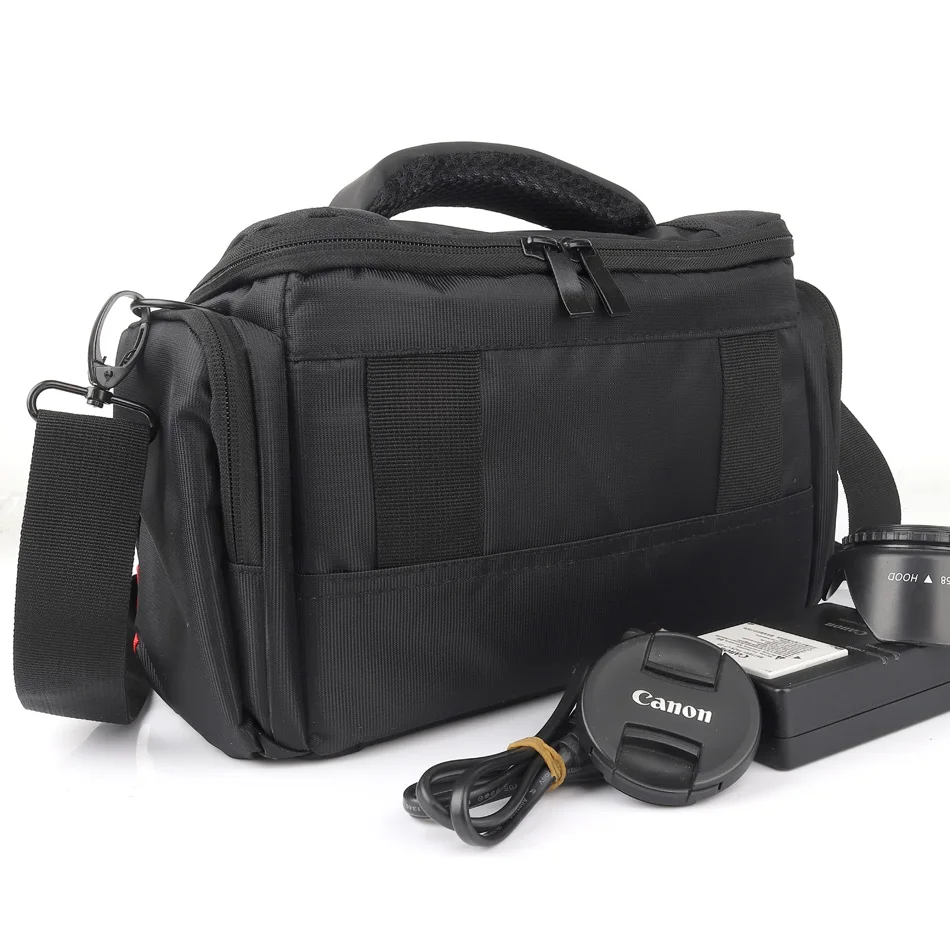 Чехол на плечо для DSLR камеры Canon EOS R 200D 100D 700D 650D 600D 60D 70D 1200D 1300D T7i T6i T5i T4i M100 M50 M10 M6 M5