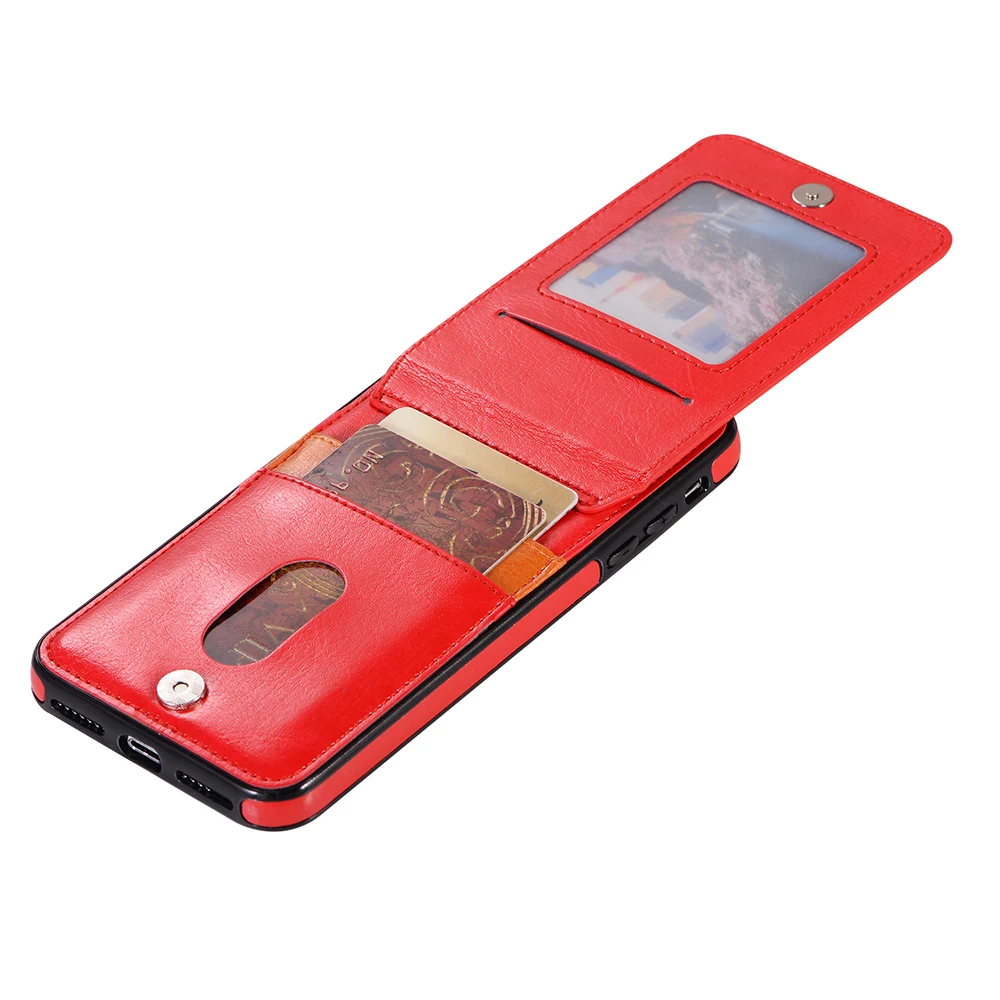 Кошелек из искусственной кожи чехол для iPhone11 8X7 iphone7 Plus XS мульти держатели карт