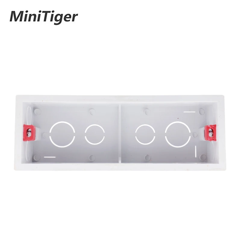 Белый/красный цветной монтажный ящик Minitiger внутренняя кассета 186 мм * 67 5 50 для