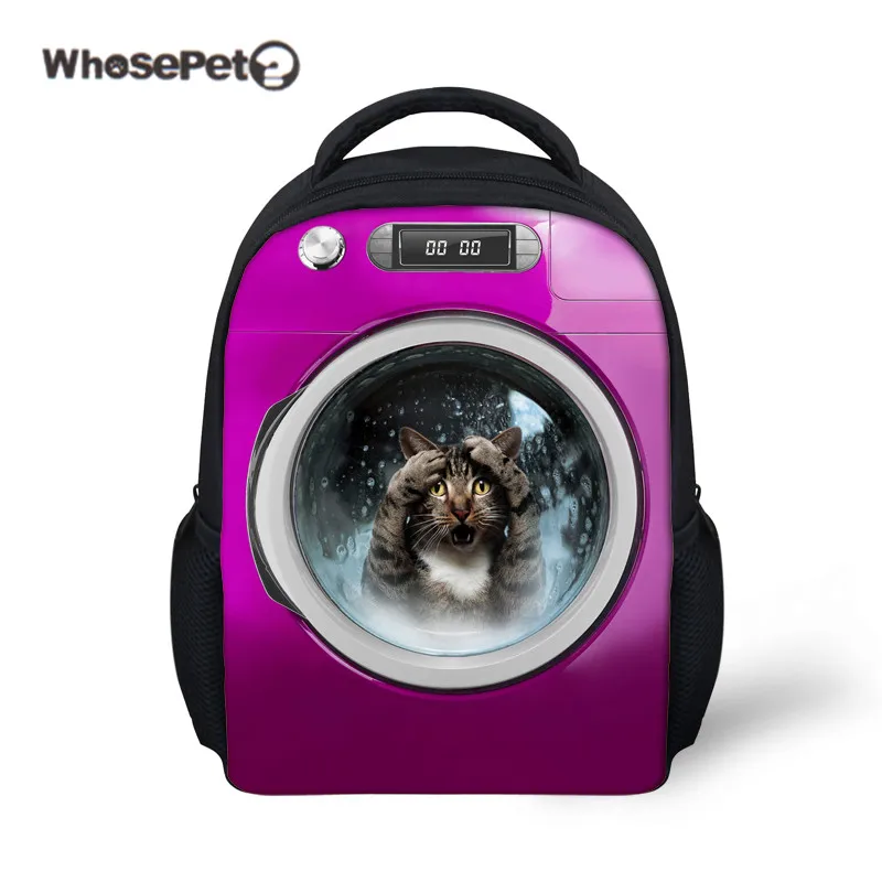 WHOSEPET Kawaii Cat школьный рюкзак для детей сумка малыша Девочки портфель мальчика