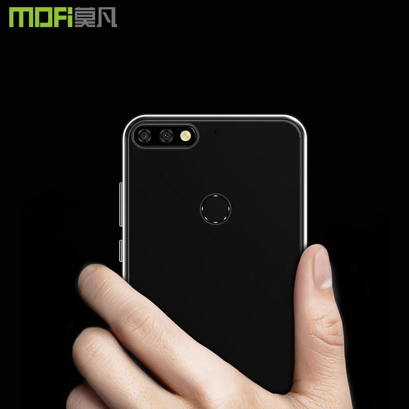 Чехол для huawei Honor 7c hauwei прозрачный чехол honor7c силиконовый из мягкого ТПУ Huawei honor 7 c