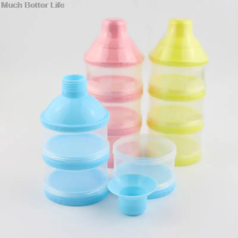 1 шт. новинка портативный Одноцветный контейнер для хранения молочного порошка 3