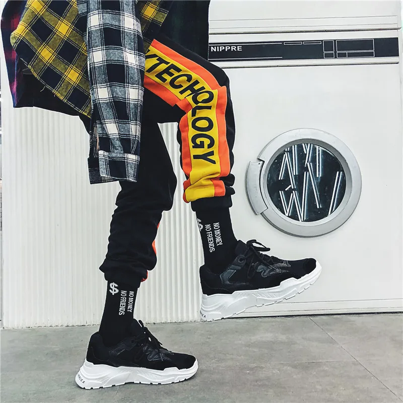 2018 весна/осень новая стильная мужская обувь Корейская Супер популярная дышащая