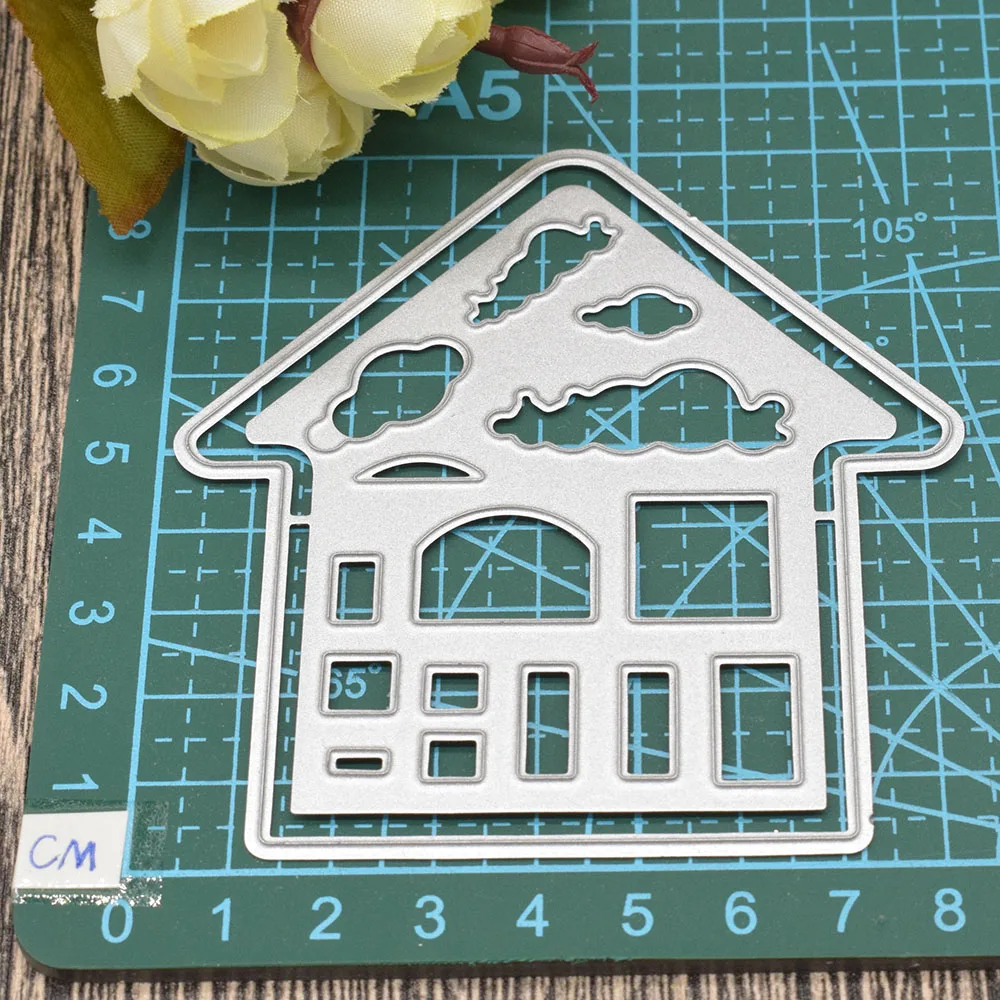 Love House Home Metal Cutting Dies Cut Die Mold For Scrapbooking Card Album Decoration Punch Stencils | Дом и сад