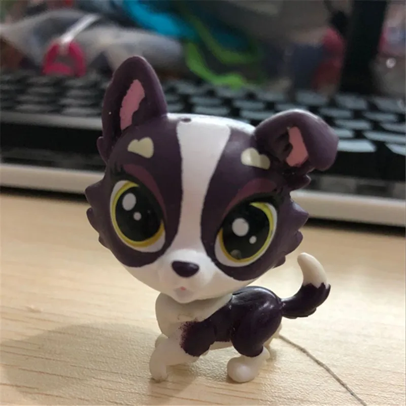 Pet shop lps toy dog коллекция стоящая короткошерстая кошка 5 кокер спаниель колли такса
