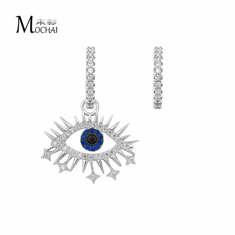 Серьги в европейском и американском стиле Lucky Eyes ассиметричные серьги творческие