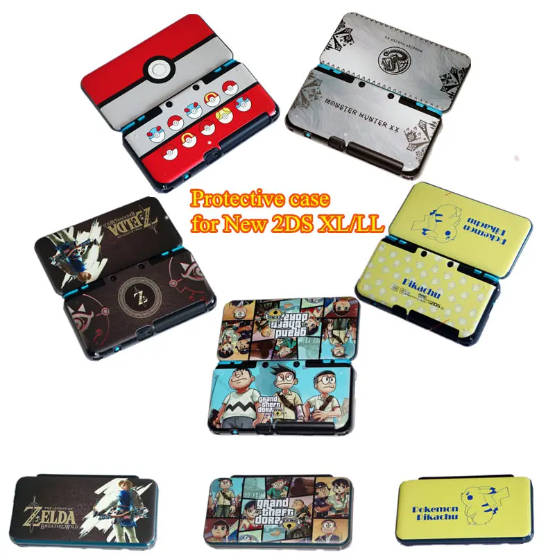 Матовый защитный чехол на пластину Корпус для нового 2DS LL/ New XL Doraemon MHX|Запасные