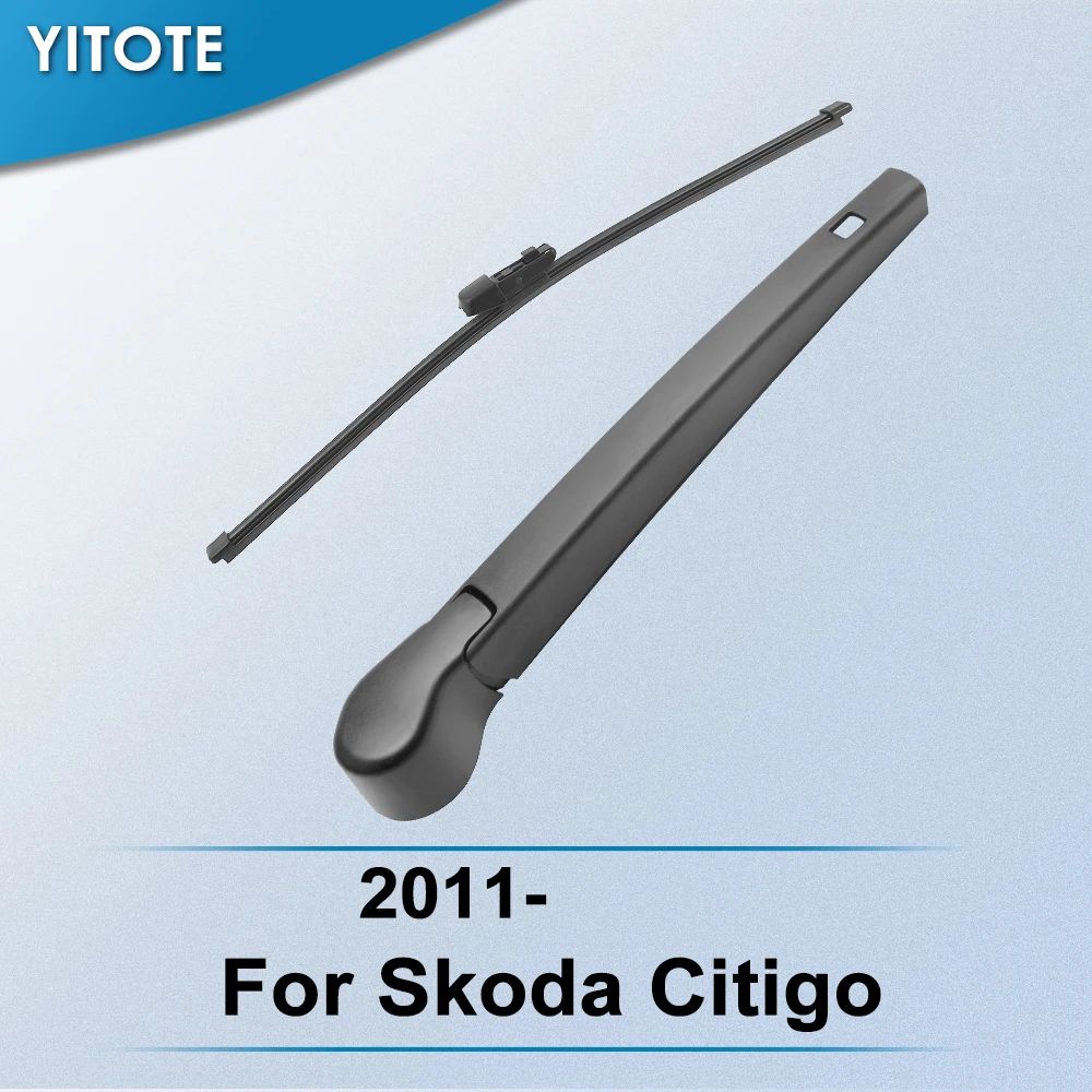 

YITOTE Rear Wiper & Arm for Skoda Citigo 2011 2012 2013 2014 2015 2016 2017