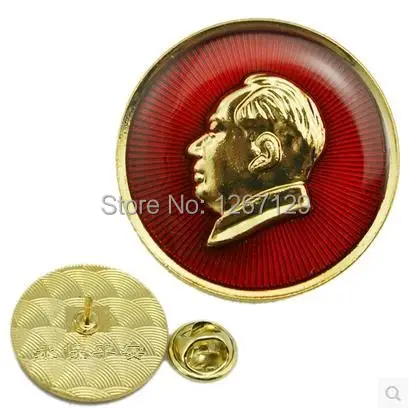 (2 штуки в партии) значки на пуговицах MAO zedong keep peace forever|button device|badge button pinbutton badge size |