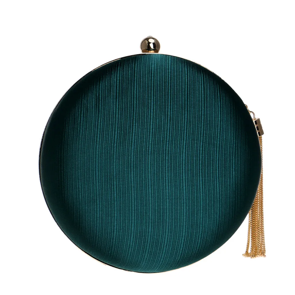 Style 2 Green Сумочки Роскошные Дизайнерские женские модные клатчи с кисточками вечерние ручные сумки Свадебный Кошелек Minaudiere цепочка дневной клатч - Цвет: Style 2 Green