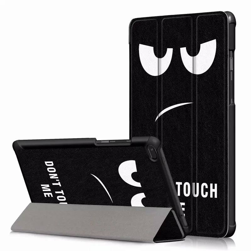 Black Eyes Тонкий магнитный складной чехол для lenovo Tab E8 8 дюймов TB-8304F1 TB 8304 из искусственной кожи чехол-подставка для lenovo E8 TB-8304F чехол - Цвет: Black Eyes