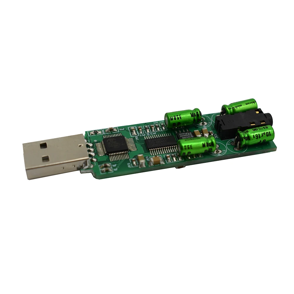 Lusya CM108 CS4398 TDA1308 Портативный USB OTG DAC Amp HIFI внешняя аудио карта декодер поддержка