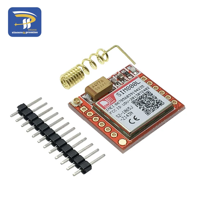 Наименьший SIM800L GPRS GSM модуль Kit карта Micro SIM Core BOard четырехдиапазонный