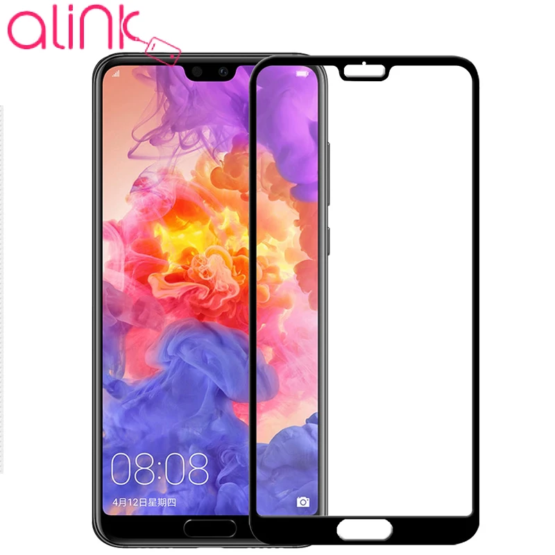AINY Новый Стекло для huawei P20 полный клей 2.5D изогнутый корпус чистые Gorilla закаленное