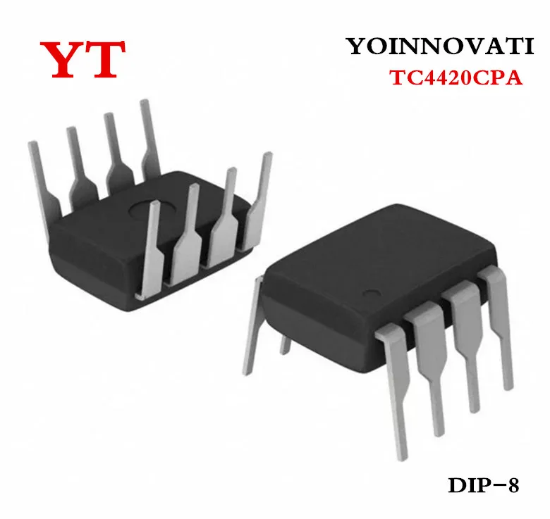 50 unids/lote TC4420CPA TC4420C TC4420 IC MOSFET DRIVER 6A HS DIP8 de la mejor calidad.