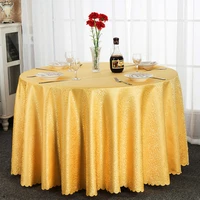round tablecloth european hotel restaurant tablecloth quality dust tablecloth wedding party restaurant home decor tablecloths