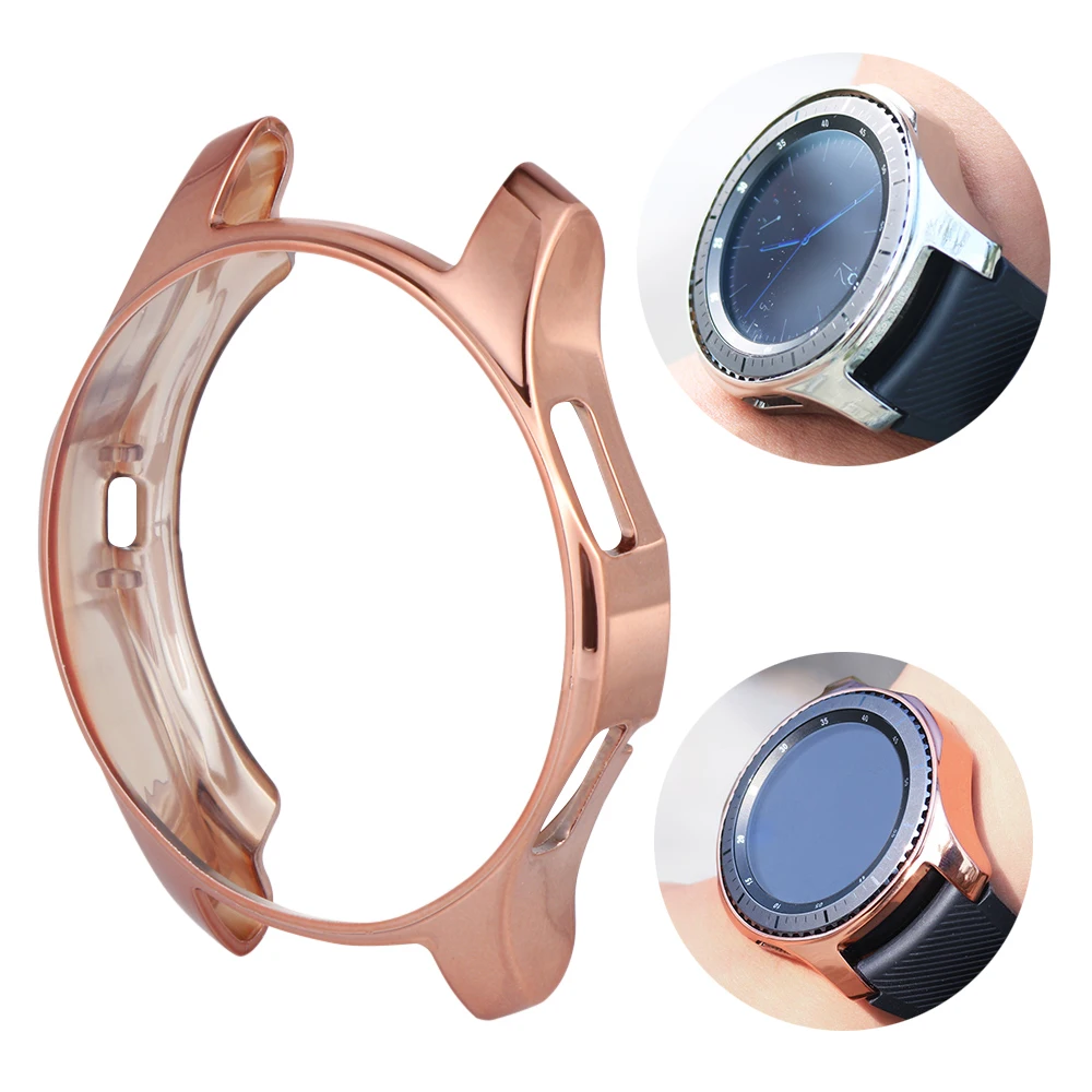 Мягкий защитный чехол бампер из ТПУ с покрытием для Samsung Gear S3 frontier Сменный Чехол